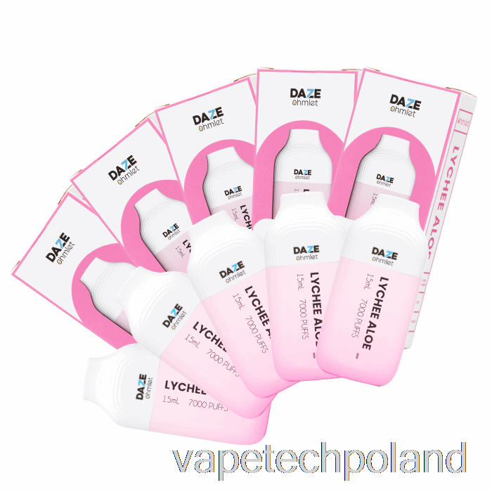 Vape Pen [10 Szt.] 7 Daze Ohmlet 7000 Jednorazowego Użytku